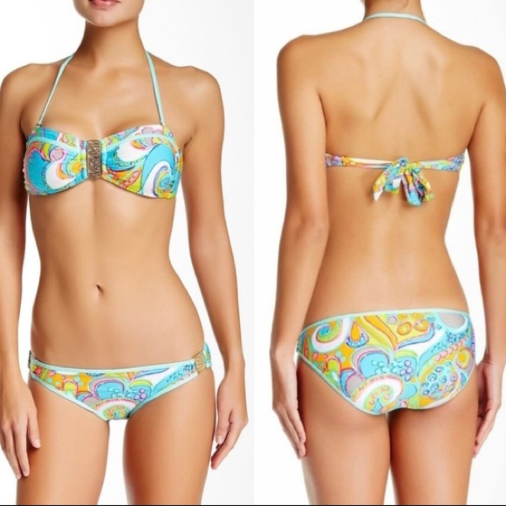 Trina Turk Cosmos bikini (top & bottom) NWT